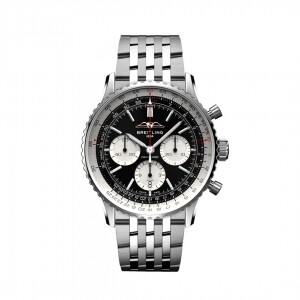 브라이틀링 BREITLING 시계 NAVITIMER B01 CHRONOGRAPH 43 BRACELET AB0138211B1A1 쿼츠 시계