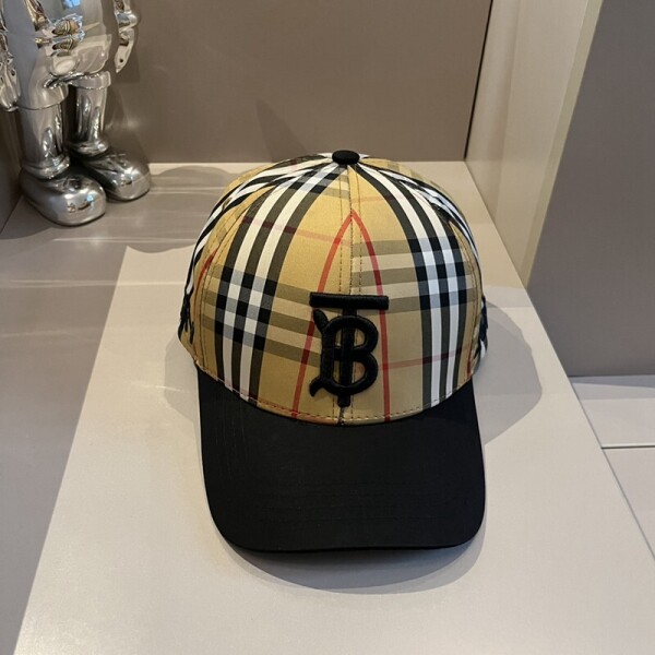 위핑,버버리 BURBERRY 클래식 로고 체크 빈티지 캐주얼 멀티 스냅백 남여공용