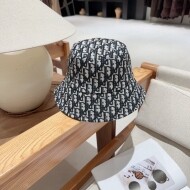 디올 DIOR 로고 빈티지 캐주얼 버킷햇 남녀공용