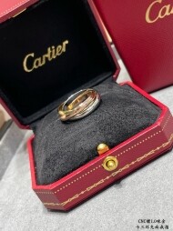 까르띠에 Cartier 모던 디자인 트리플 링
