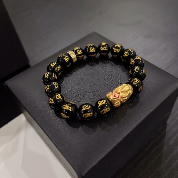 위핑,크롬하츠 Chrome Hearts 모던 클래식 빈티지 비즈 팔찌