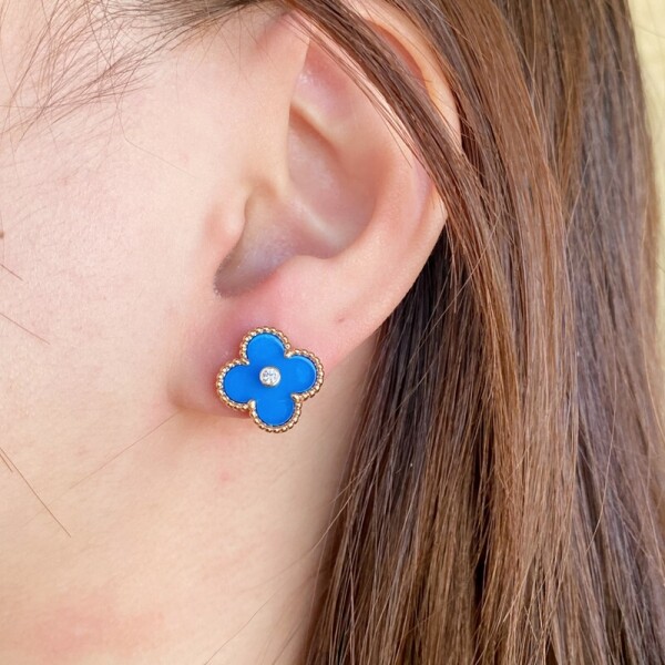 반클리프 아펠 VanCleef&Arpels 클래식 네잎클로버 스타일리쉬 이어링 - 위핑 반클리프 아펠 VanCleef&Arpels 클래식 네잎클로버... 