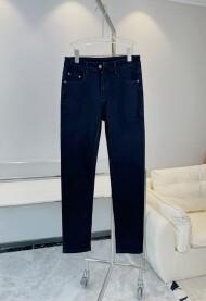 프라다 PRADA 트렌디 빈티지 캐주얼 데님 팬츠