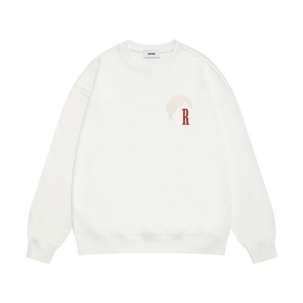 위핑,루드 RHUDE 해돋이 우표 프린트 라운드 맨투맨 남녀 공용