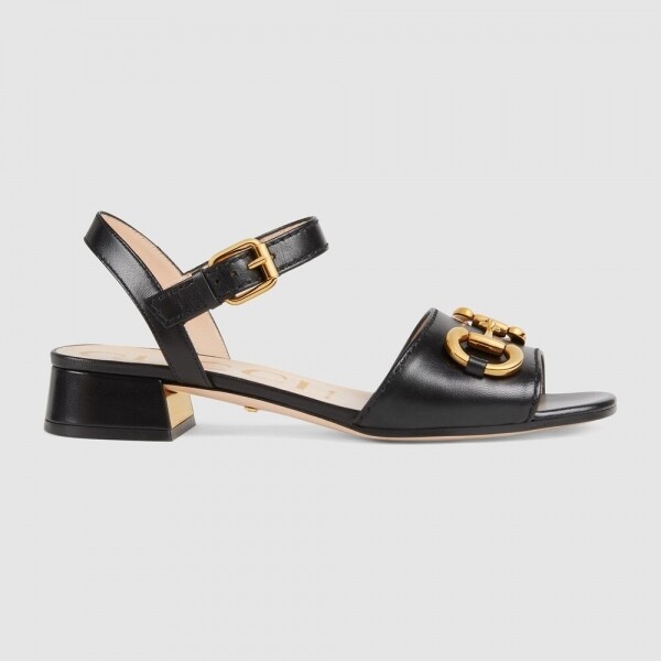 위핑,구찌 Gucci 여자 샌들 여성 홀스빗 샌들 레더 블랙 655413 BKO00 1000