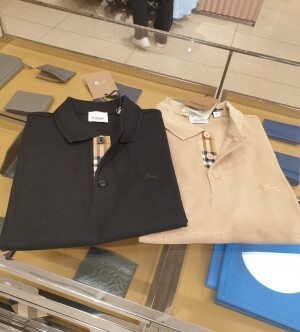 버버리 BURBERRY 남성 반팔 폴로셔츠 80780881