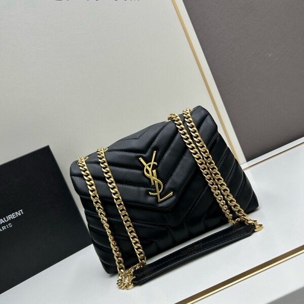 위핑,생로랑 Saint Laurent 클래식 통근 숄더백 23x16x8cm