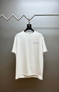 디올 DIOR 패셔너블 로고 캐주얼 반팔 티 남녀공용