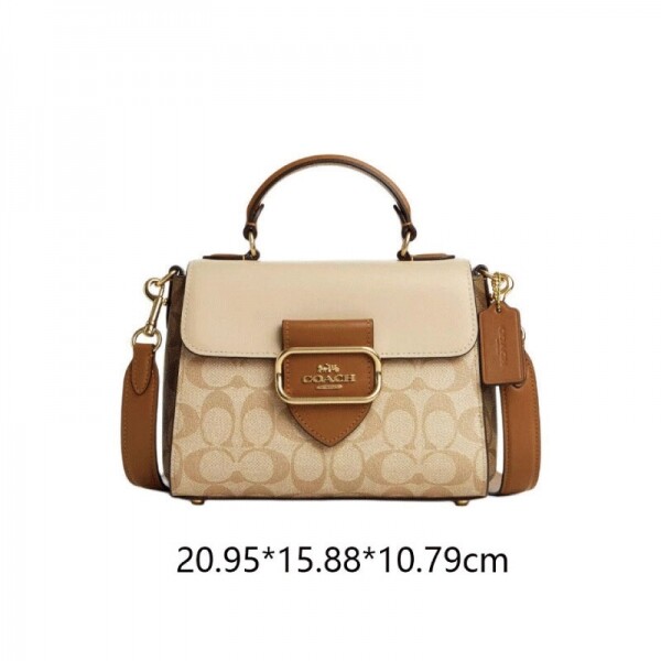 위핑,Coach 코치 CR327 OS 여자 가방 Morgan 탑 핸들 토트 크로스백