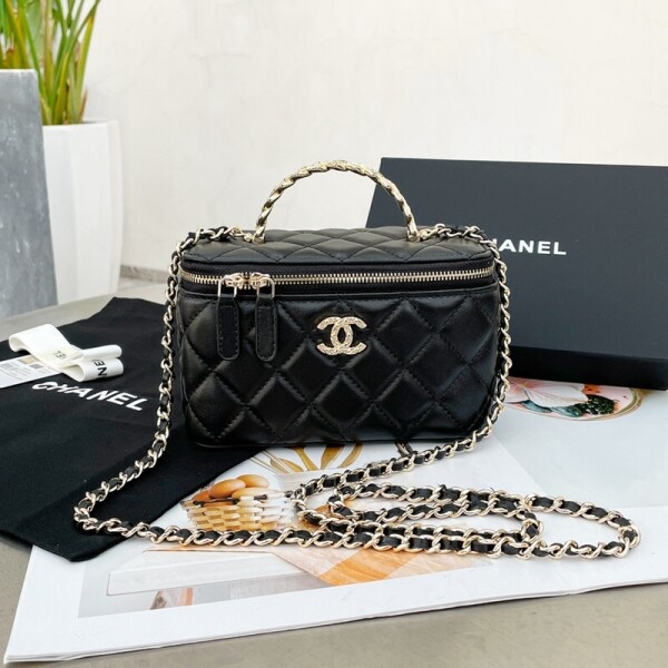 위핑,샤넬 CHANEL 클래식 위빙 토트백 파우치