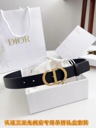 디올 DIOR 클래식 CD 패션 벨트 폭:3.0cm
