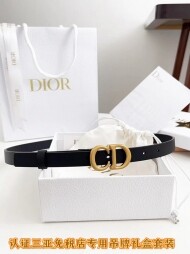 디올 DIOR 클래식 CD 모던 자동 벨트 폭:2.0 cm