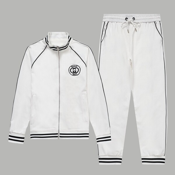 블링크,구찌 GUCCI 1921 수를 놓다로고 집업점퍼+캐주 얼바지