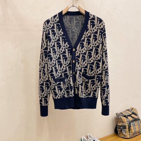 위핑,디올 DIOR 클래식 모던 커플 니트 카디건 코트