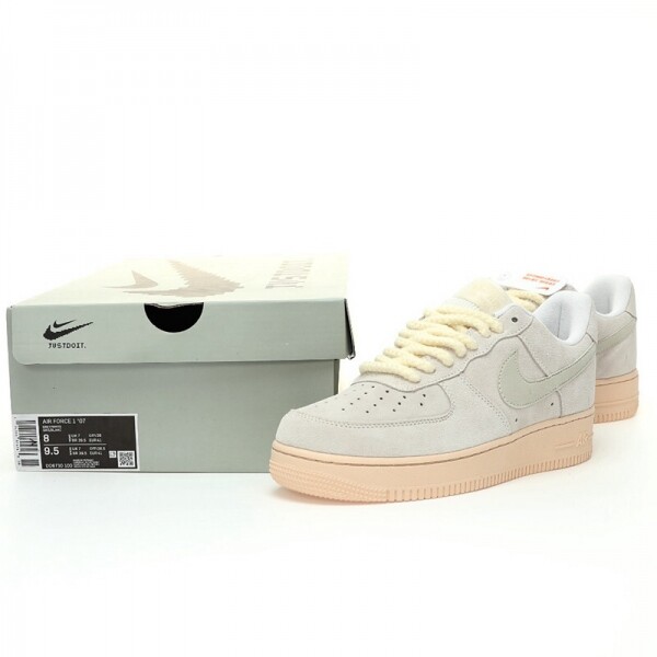 위핑,나이키 Nike 클래식 로우탑 캐주얼 스웨이드 라이트그레이 산화 옐로우 운동화 남녀공용 DO6730-100