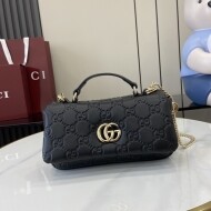 구찌 GUCCI Milano 클래식 GG 엠보 모던 토트 숄더백 21*12.5*4.6cm