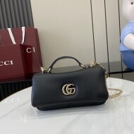 구찌 GUCCI Milano 클래식 심플 토트 숄더백 21*12.5*4.6cm