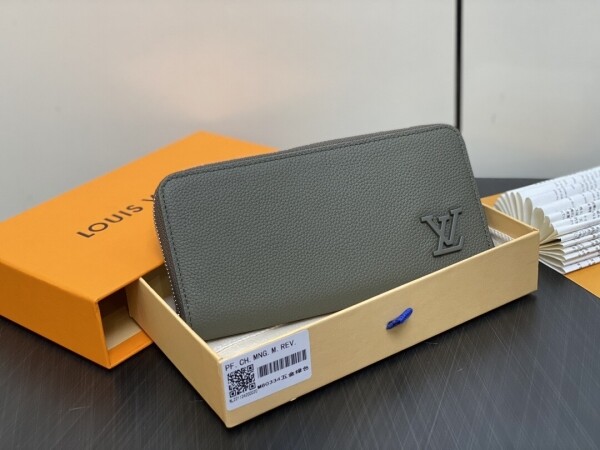 블링크,루이비통 louis vuitton 클래식 로고 모던 심플 머니클립 지갑 M80334