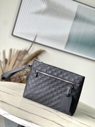 루이비통 louis vuitton 클래식 로고 패턴 스타일리쉬 클러치 N40504