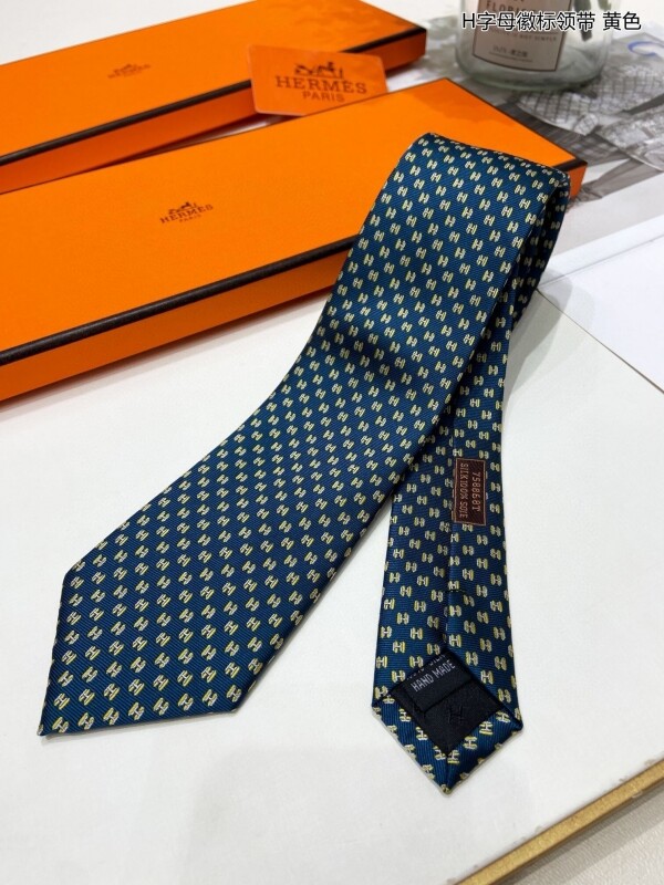 위핑,에르메스 Hermès 모던 디자인 비즈니스 캐주얼 넥타이