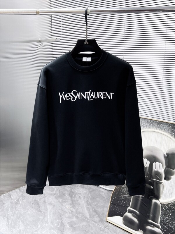 위핑,생로랑 Saint Laurent 로고 트렌디 캐주얼 맨투맨 남녀공용