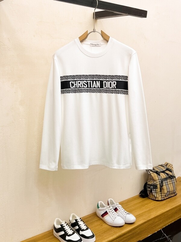 위핑,디올 DIOR 스타일리시한 캐주얼 긴팔 맨투맨 남녀공용