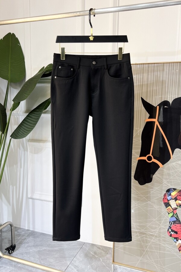 위핑,버버리 BURBERRY 로고 스타일 심플 캐주얼 팬츠