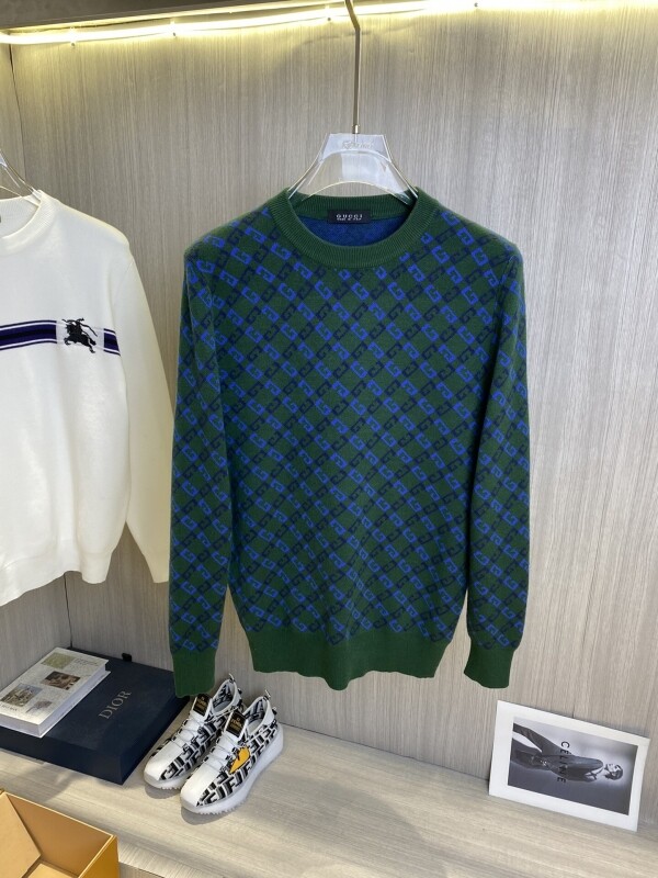 위핑,구찌 GUCCI 트렌디한 디자인 캐주얼 니트 스웨터 남녀 공용
