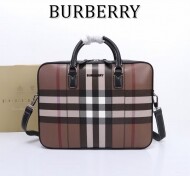 버버리 BURBERRY 클래식 체크 남성 서류가방 토트백