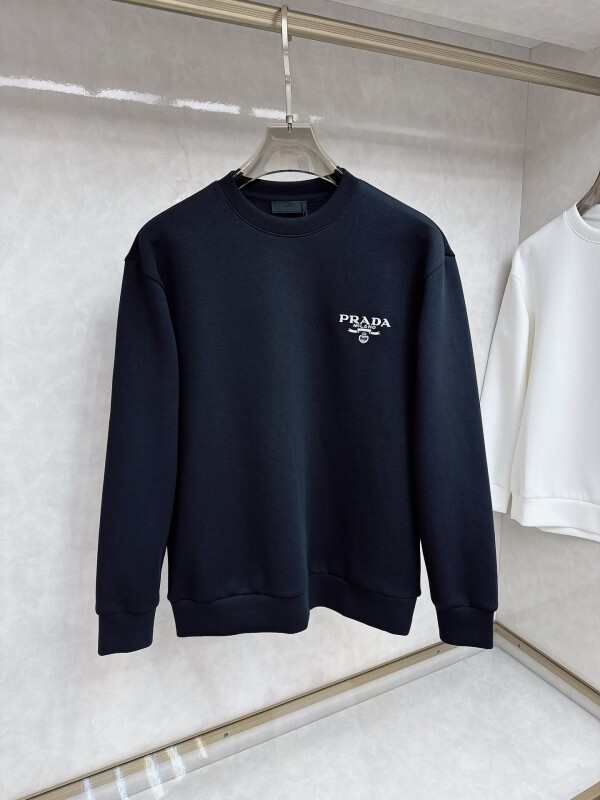 위핑,프라다 PRADA 클래식 로고 캐주얼 맨투맨 남녀공용