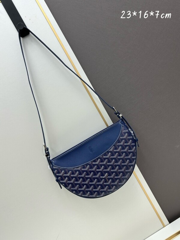 위핑,고야드 Goyard HIRONDELLE 클래식 모던 숄더 크로스백 블루