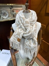로에베 LOEWE 로고 스타일리쉬한 캐주얼 디자인 스카프