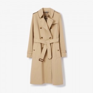 버버리 BURBERRY 모던 클래식 캐주얼 롱 트렌치코트