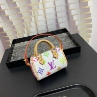 루이비통 louis vuitton 로고 패셔너블 미니 베개 가방 홀더 키링