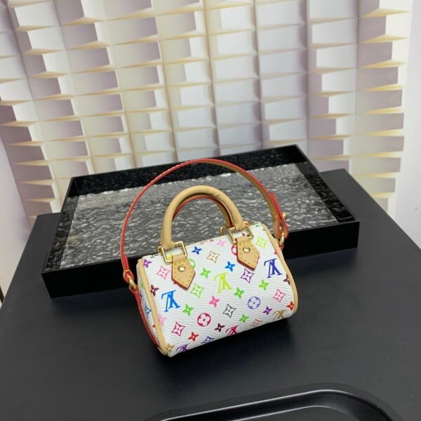 블링크,루이비통 louis vuitton 로고 패셔너블 미니 베개 가방 홀더 키링