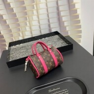 루이비통 louis vuitton 로고 패셔너블 미니 베개 가방 홀더 키링