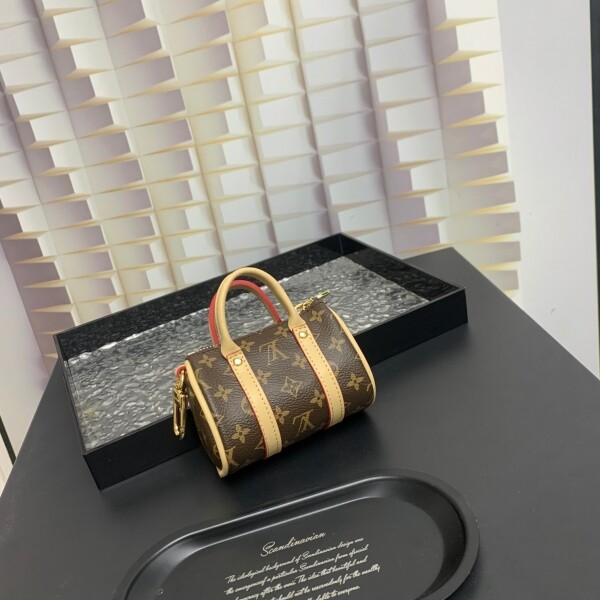 블링크,루이비통 louis vuitton 로고 패셔너블 미니 베개 가방 홀더 키링