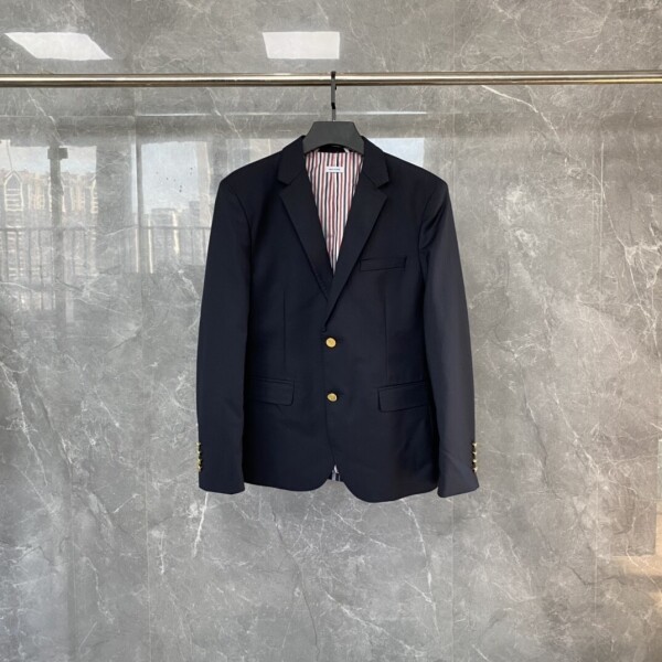 블링크,톰브라운 Thom Browne 모던 클래식 백스트랩 프린트 블레이저