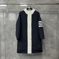 톰브라운 Thom Browne 모던 클래식 캐주얼 롱 패딩 코트