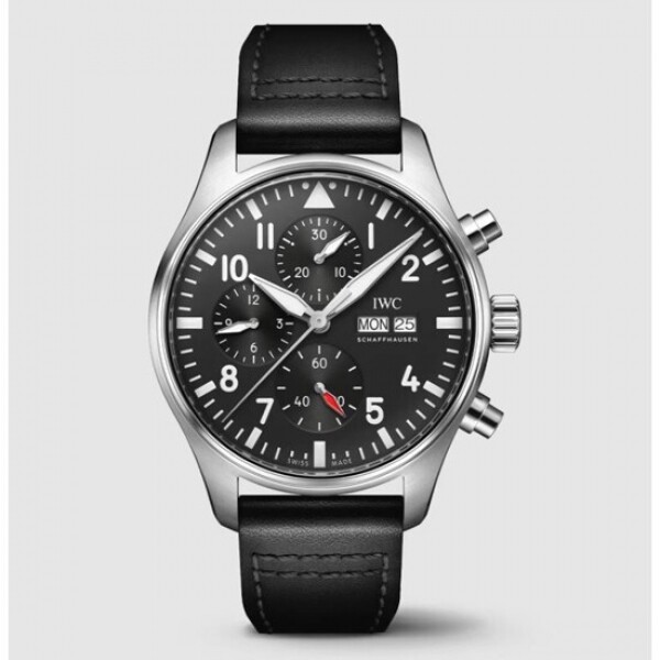 위핑,IWC 파일럿  43미리 크로노그래프 파일럿 워치 아이더블유씨 남성용 명품시계 IW378001