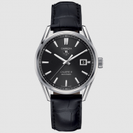 태그호이어 TAG Heuer 까레라 데이데이트 블랙 오토메틱 가죽밴드 WAR211A.FC6180
