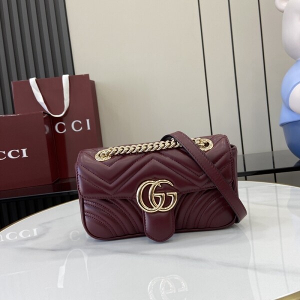 위핑,구찌 GUCCI 로고 트렌디 디자인 숄더백
