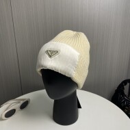 프라다 PRADA 로고 패션 캐주얼 니트 비니 남여공용