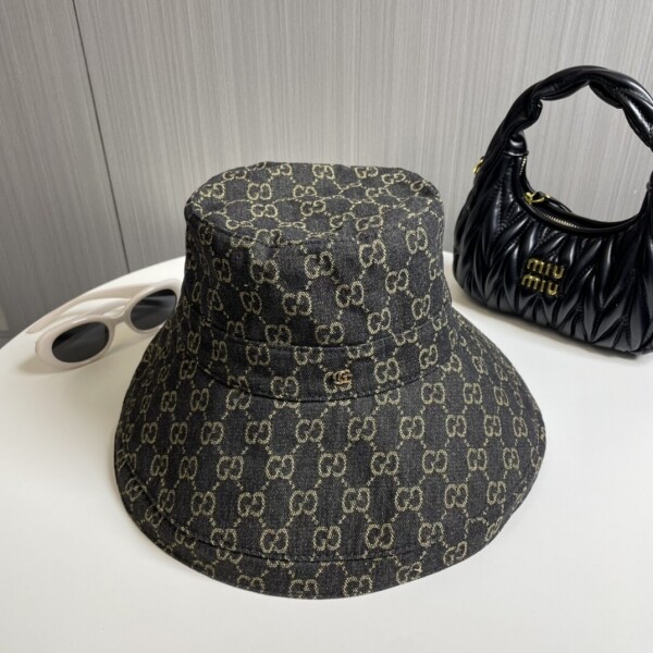 위핑,구찌 GUCCI 모던 클래식 캐주얼 버킷햇 남녀공용