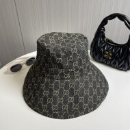 구찌 GUCCI 모던 클래식 캐주얼 버킷햇 남녀공용