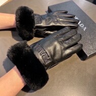 프라다 PRADA 로고 패션 디자인 캐주얼 장갑