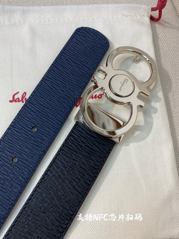 블링크,페라가모 Ferragamo 모던 빈티지 남성 벨트 3.4cm