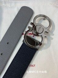 페라가모 Ferragamo 모던 빈티지 남성 벨트 3.4cm