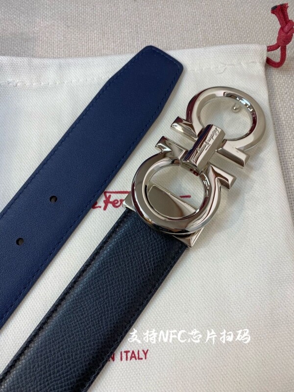 블링크,페라가모 Ferragamo 클래식 모던 남성 벨트 3.4cm