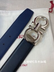 페라가모 Ferragamo 클래식 모던 남성 벨트 3.4cm